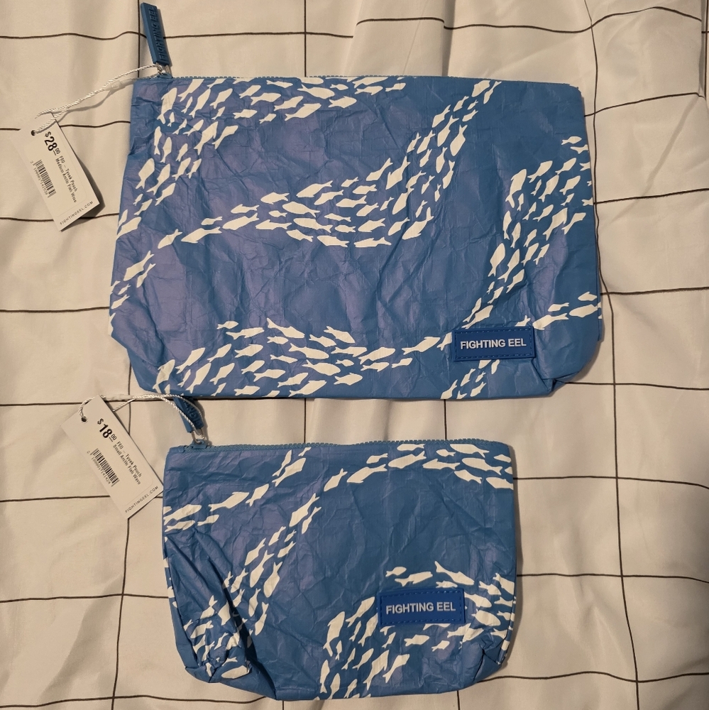 Fighting Eel Tyvek Pouches